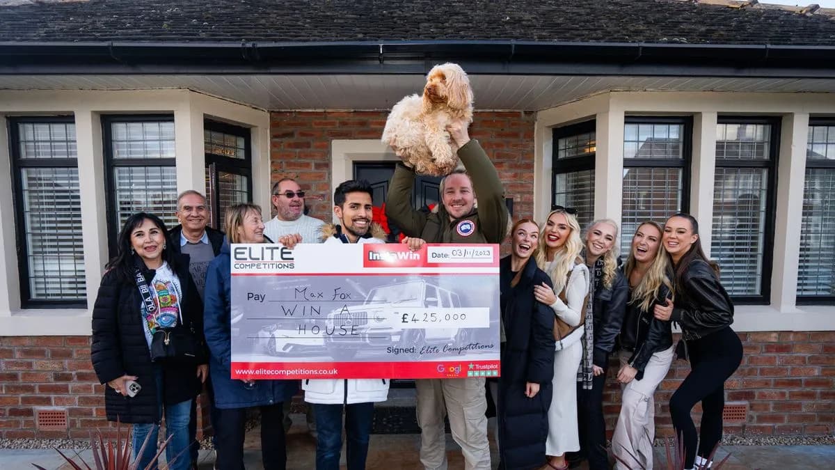 Max Fox -Win A £425,000 House (+ 2,000x InstaWin Prizes)