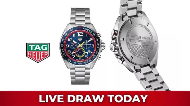 TAG HEUER RED BULL OR £1,600